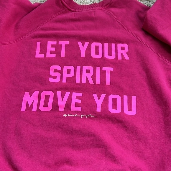 Peloton X Spiritual Gangster Crew Sweatshirt Medium - Picture 5 of 7